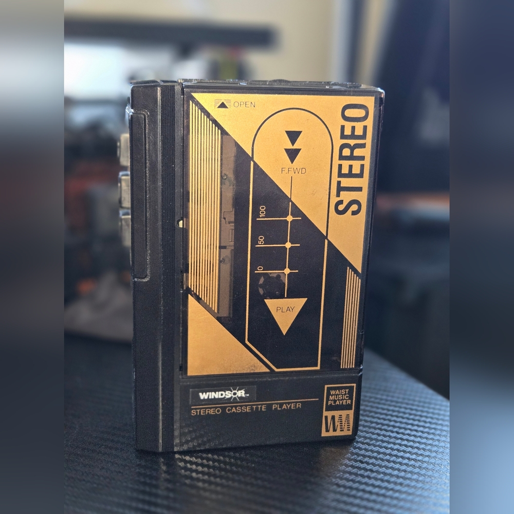 Windsor Cassette Player CS-504 Portable Stereo Vintage 80s 90s PARTS ONLY